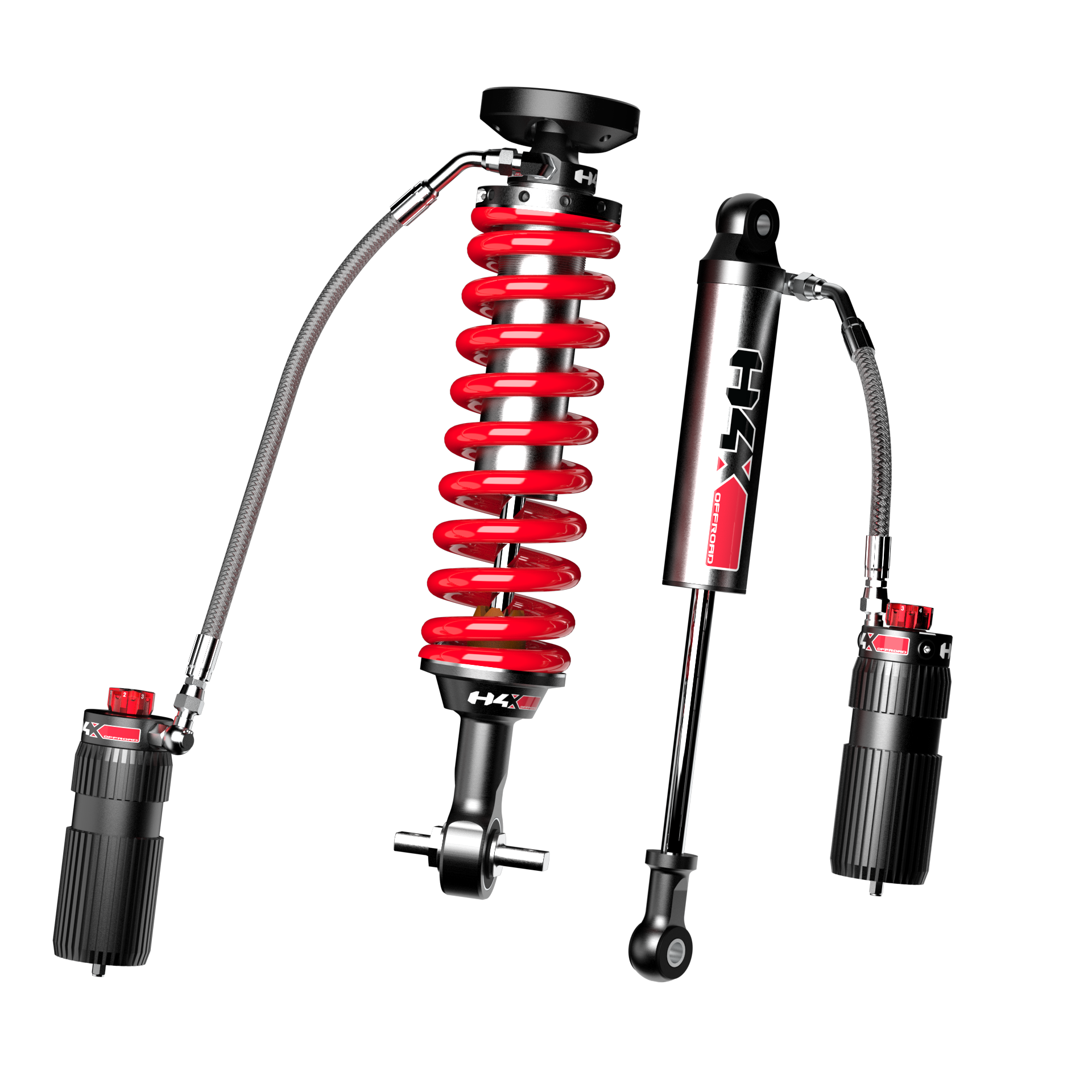 Hamer H4X suspension